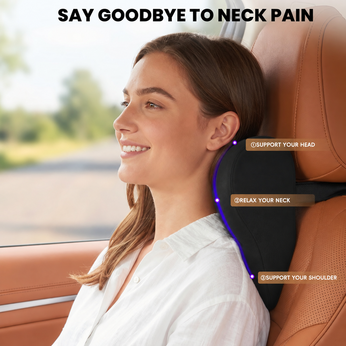 Ultimate Car Neck Rest Pillow Standart Size