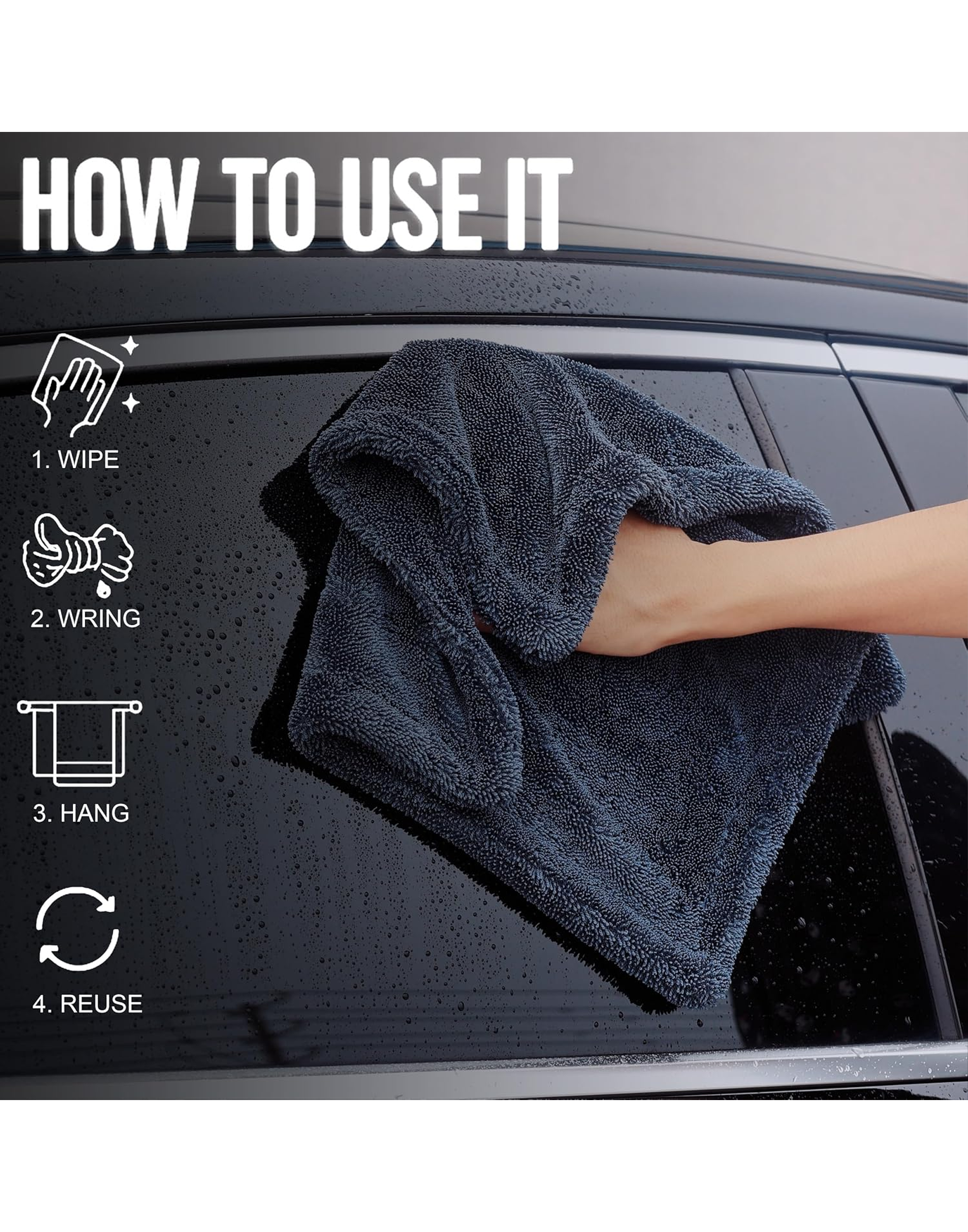 1600GSM Microfiber 40x60cm