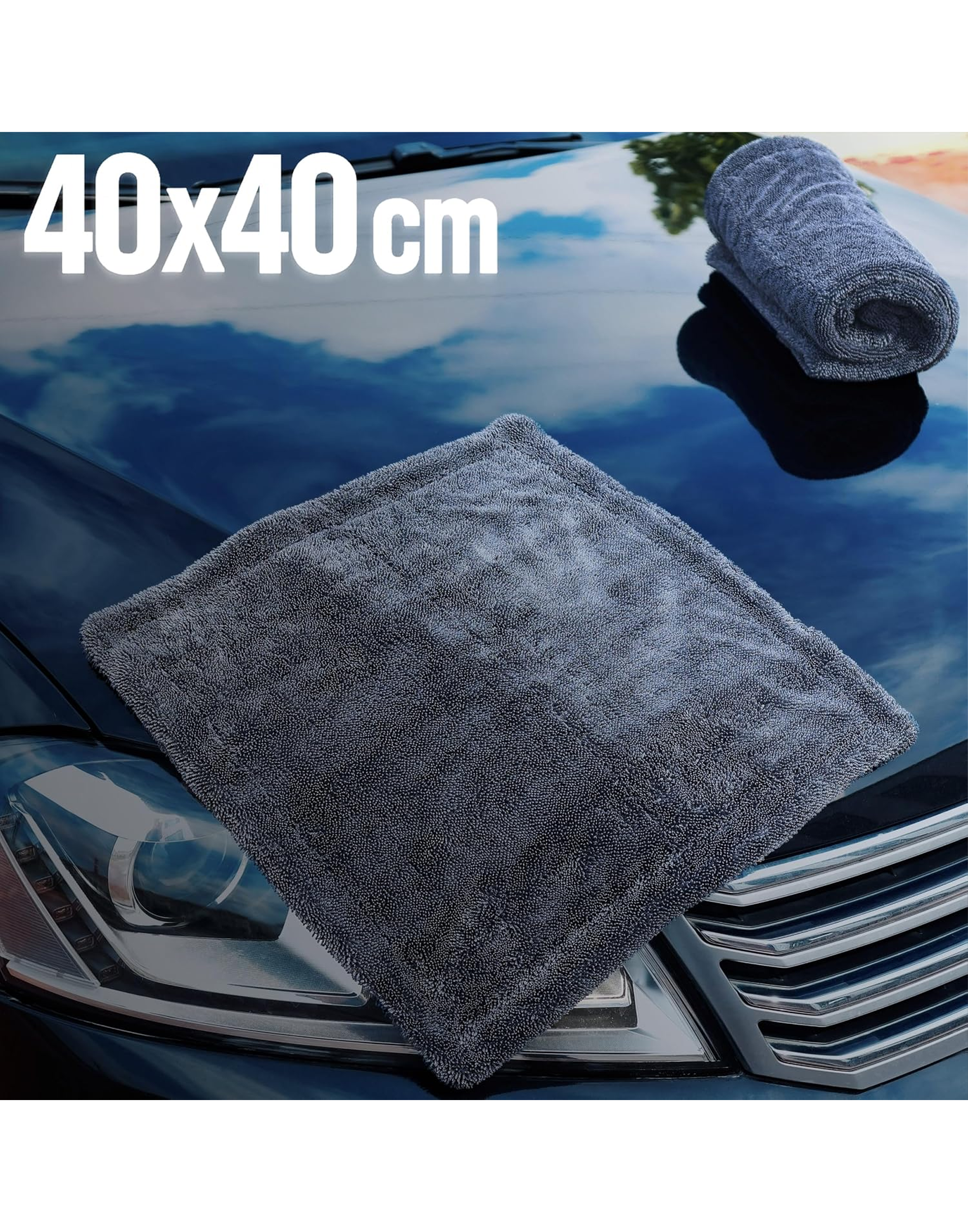 1200gsm microfiber 40x40cm