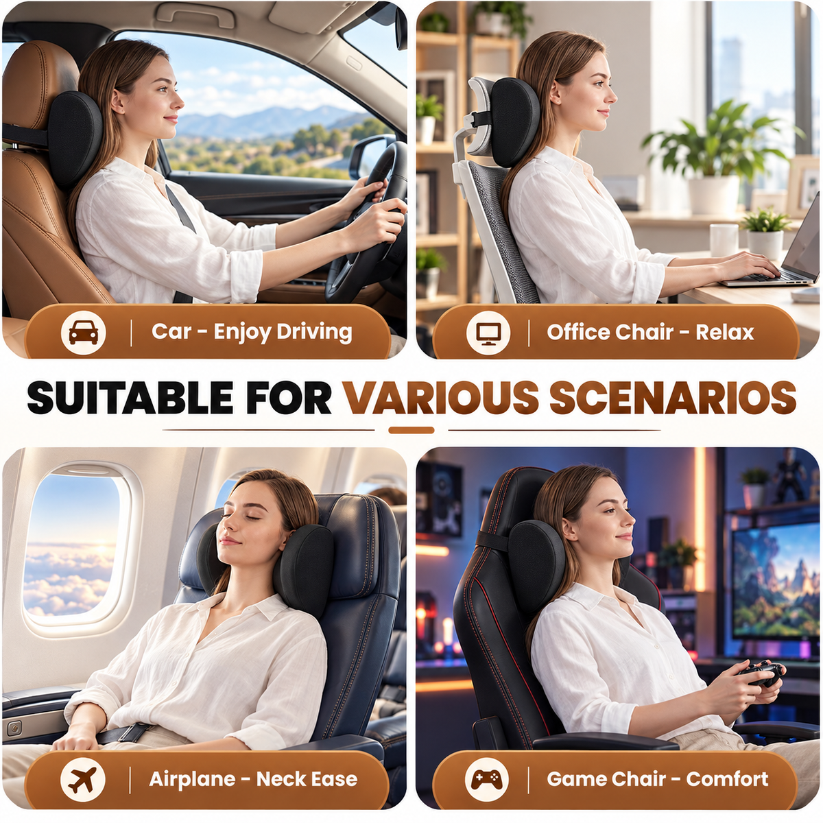 Ultimate Car Neck Rest Pillow Small Size