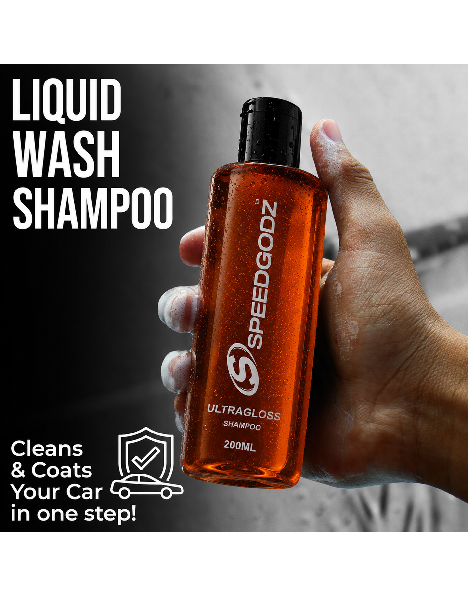 Ultra Gloss Car Shampoo 200ml