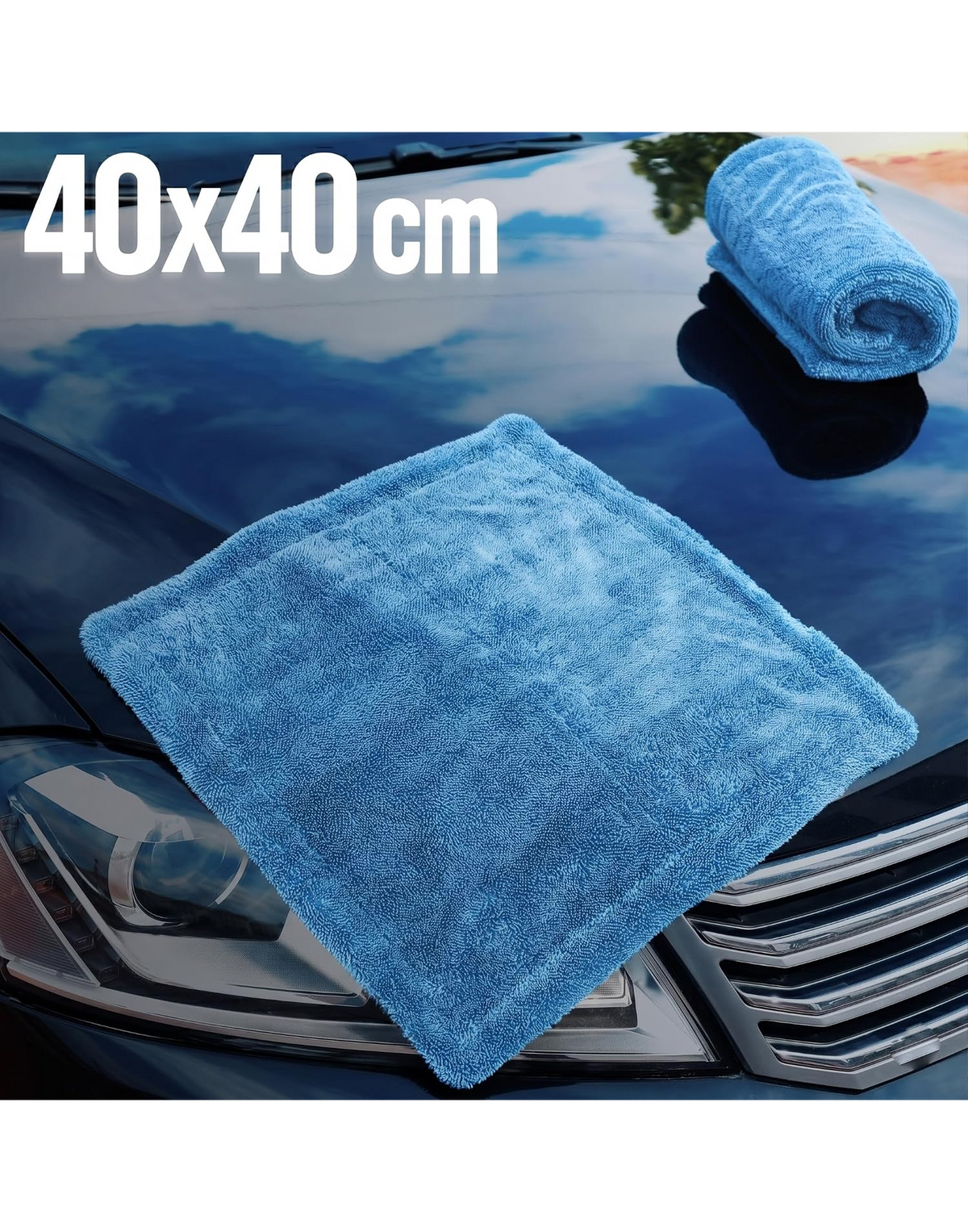 1200gsm microfiber 40x40cm